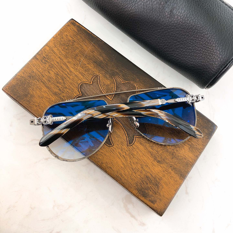 Lunettes de soleil aviateur rétro oversize