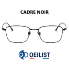 Lunettes en fil d'or et titane pur