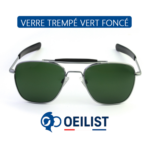 Lunettes de soleil classiques aviateur