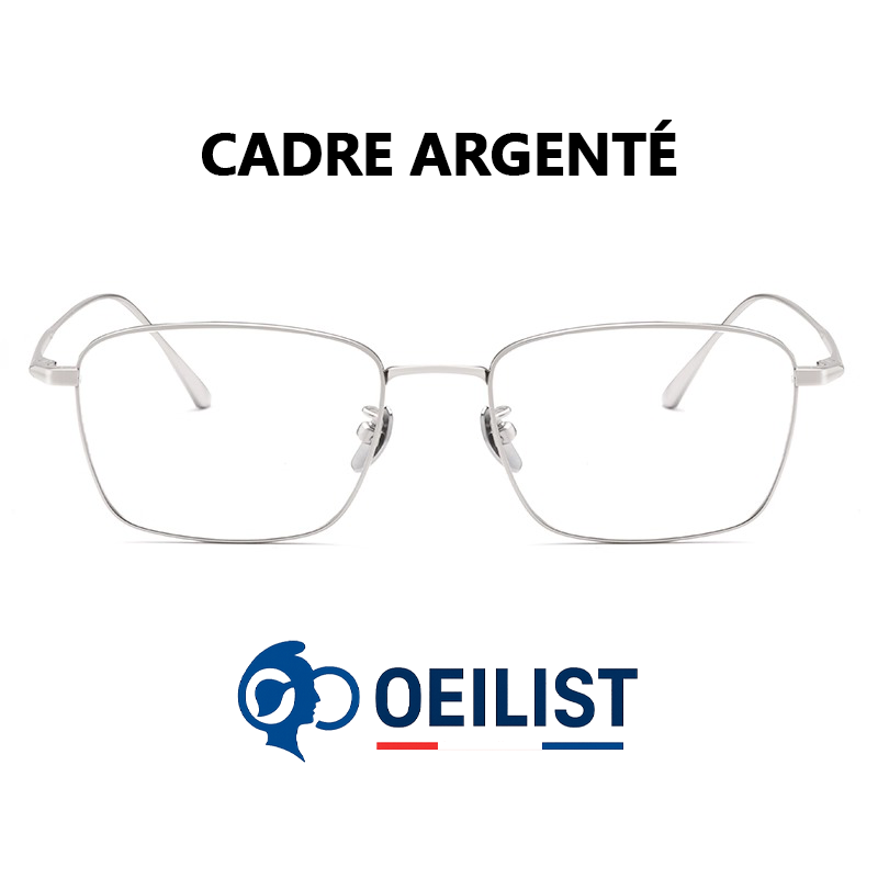 Lunettes en fil d'or et titane pur