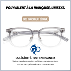 OEILIST Essentiel Panto – Monture légère unisexe