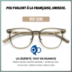 OEILIST Essentiel Panto – Monture légère unisexe