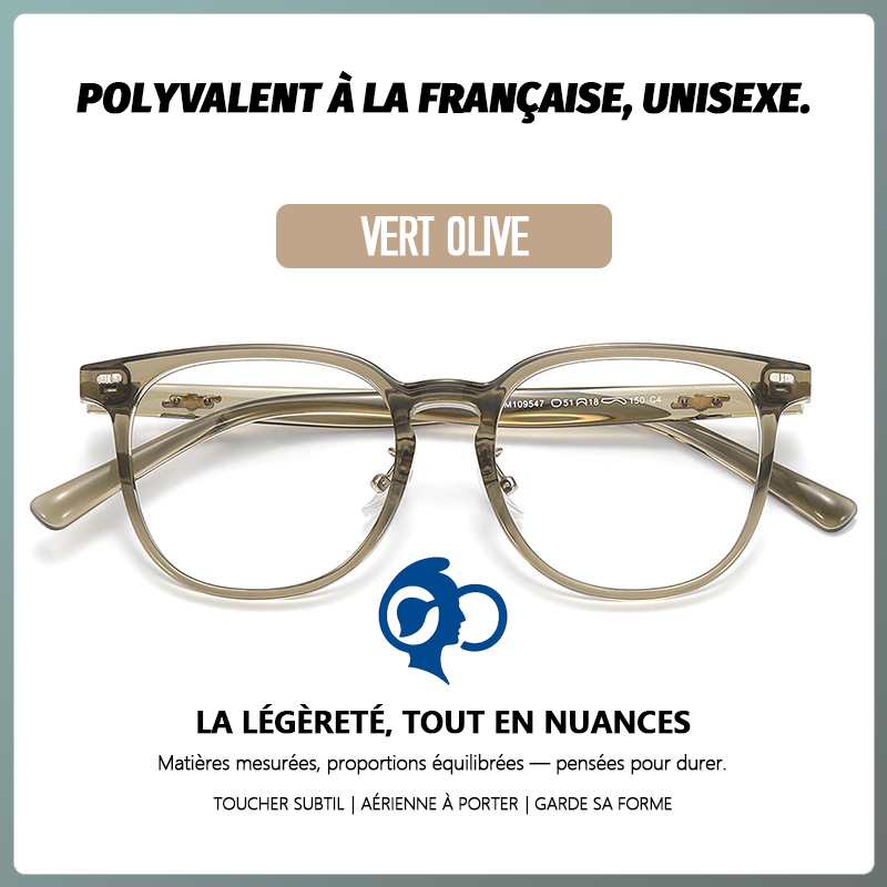 OEILIST Essentiel Panto – Monture légère unisexe