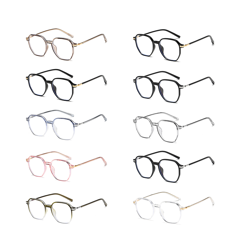Lunettes de vue modernes à monture carrée