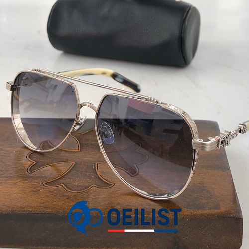 Lunettes de soleil aviateur rétro oversize