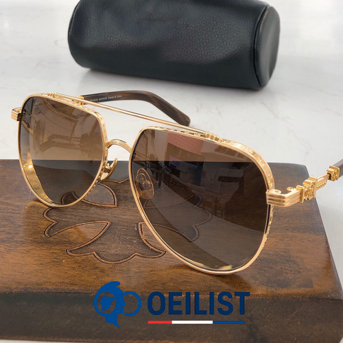 Lunettes de soleil aviateur rétro oversize