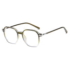 Lunettes de vue modernes à monture carrée
