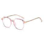 Lunettes de vue modernes à monture carrée