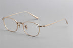 Lunettes classiques carrées en métal