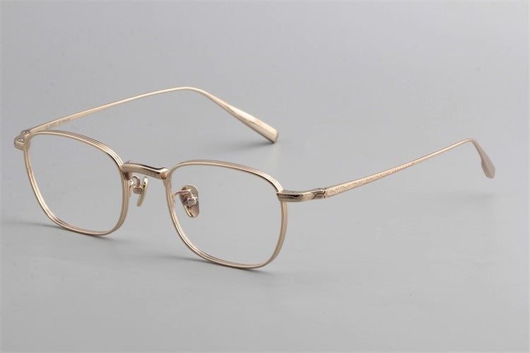 Lunettes classiques carrées en métal