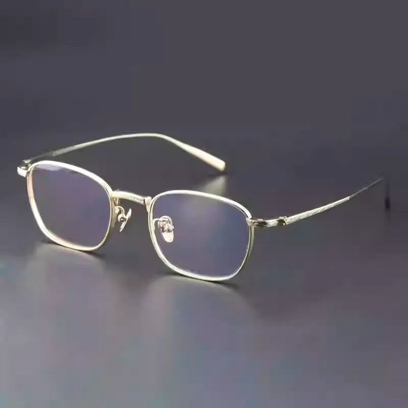 Lunettes classiques carrées en métal