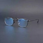 Lunettes classiques carrées en métal